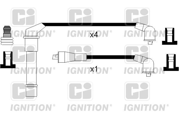 QUINTON HAZELL Комплект проводов зажигания XC1034